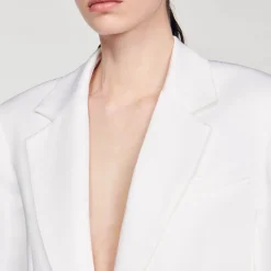 Mulheres Sandro Paris Jaqueta Sob Medida