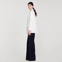 Mulheres Sandro Paris Jaqueta Sob Medida