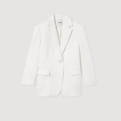 Mulheres Sandro Paris Jaqueta Sob Medida