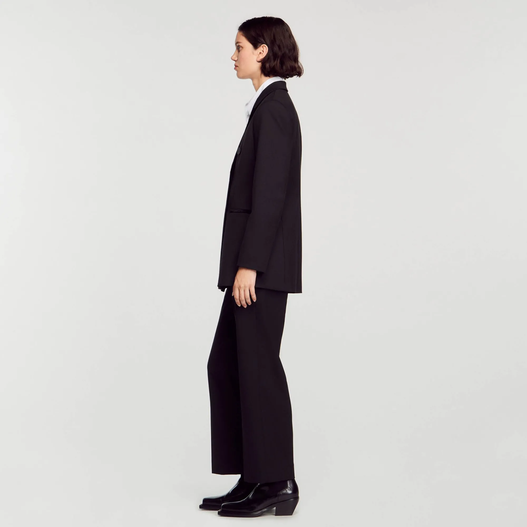 Mulheres Sandro Paris Jaqueta Sob Medida