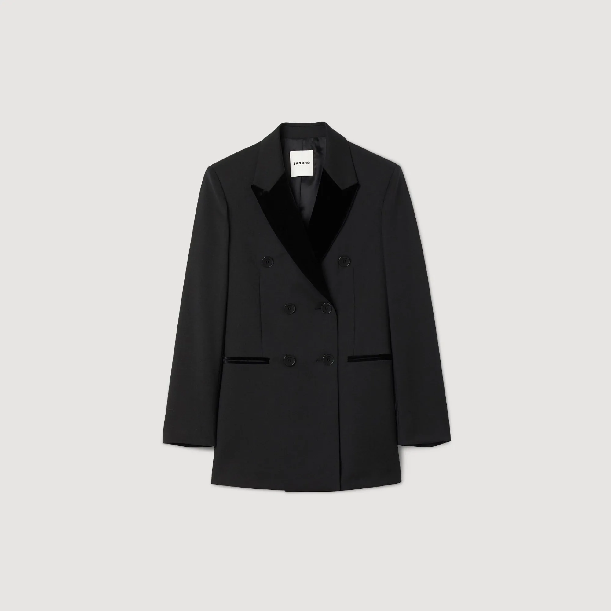 Mulheres Sandro Paris Jaqueta Sob Medida