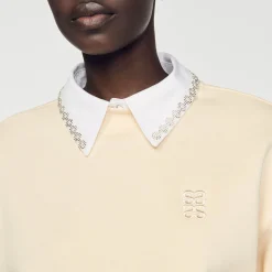 Mulheres Sandro Paris Moletom 2 Em 1