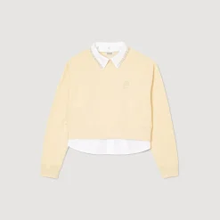 Mulheres Sandro Paris Moletom 2 Em 1