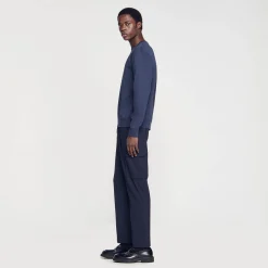 Homem Sandro Paris Moletom De La Com Bordado