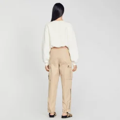 Mulheres Sandro Paris Moletom Recortado