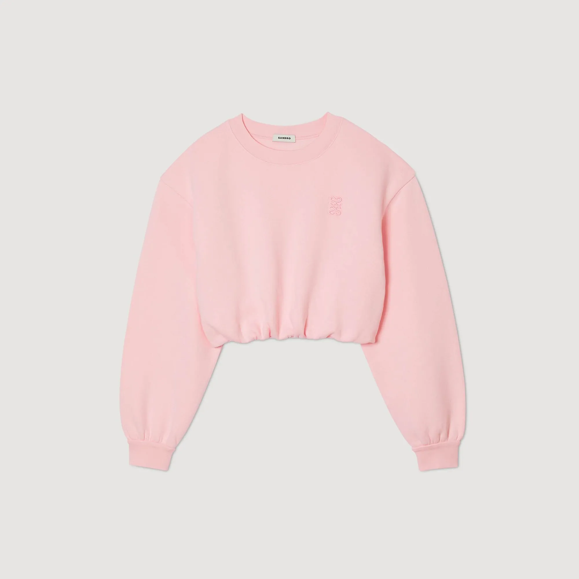 Mulheres Sandro Paris Moletom Recortado