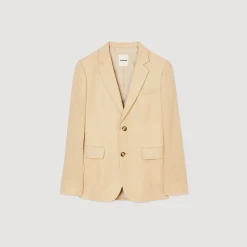 Homem Sandro Paris Paleto De Linho