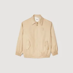 Mulheres Sandro Paris Parka Curta