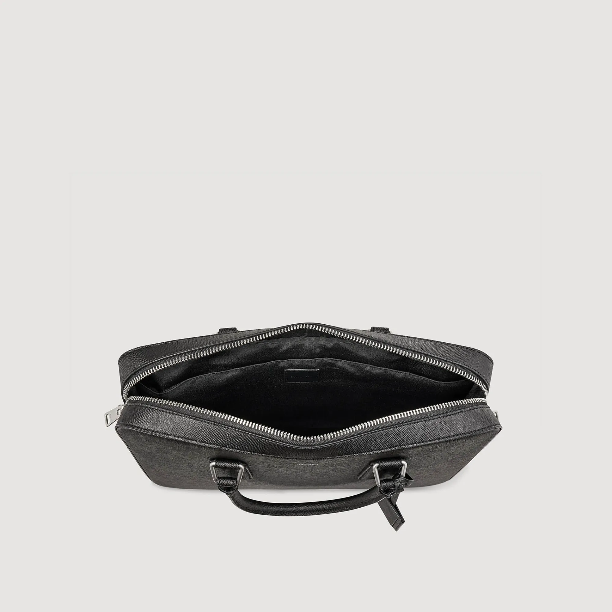 Homem Sandro Paris Pasta De Couro De Curtume Certificada