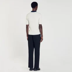 Homem Sandro Paris Polo Bicolor