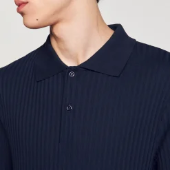 Homem Sandro Paris Polo De Algodao