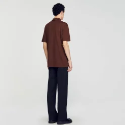 Homem Sandro Paris Polo De Linho