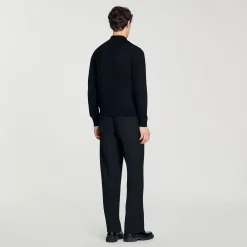 Homem Sandro Paris Polo De Malha Fina