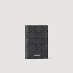 Homem Sandro Paris Porta-Cartoes Quadrado Cruzado