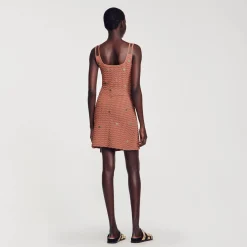 Mulheres Sandro Paris Saia Curta Assimetrica