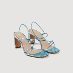 Mulheres Sandro Paris Sandálias De Tiras Finas