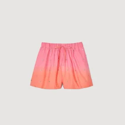 Mulheres Sandro Paris Shorts Com Strass