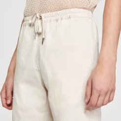 Homem Sandro Paris Shorts De Algodao