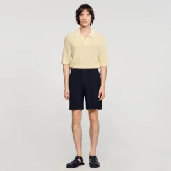 Homem Sandro Paris Shorts Largos