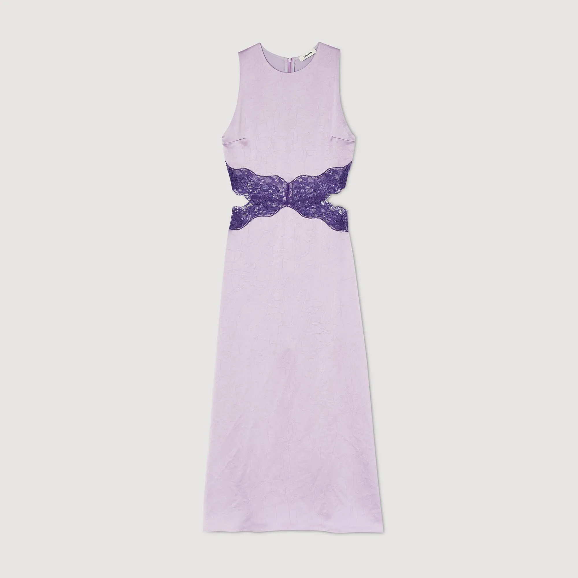 Mulheres Sandro Paris Vestido De Cetim